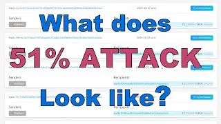 What does 51% attack look like? It's happening on BCH network! #10
