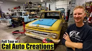 Cal Auto Creations - Full Shop Tour with Andy Leach