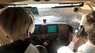 Cessna 172 Landing Norwood Airport | October 31 2021