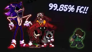 Triple Trouble (ERECT Remix) | 99.85% FULL COMBO (HIGHEST HUMAN FC) Sonic.EXE | Friday Night Funkin'