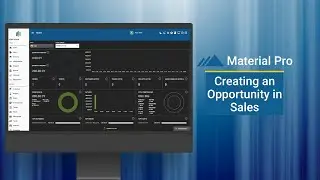Material Pro - Creating a Sales Opportunity