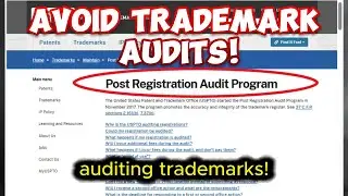 Avoid Trademark Audits!