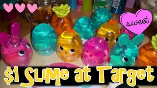 $1 SLIME AT TARGET |KAWAII SQUSHIES TARGET HAUL/VLOG|