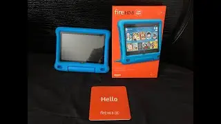 Unboxing Fire HD 10 Kids Edition Tablet – 10.1” 1080p Blue