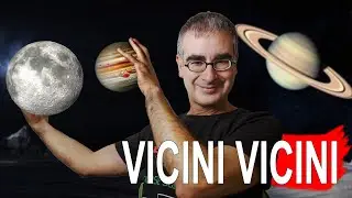 Come Fotografare la Luna con Giove e Saturno - Fotografia Astronomica per TUTTI