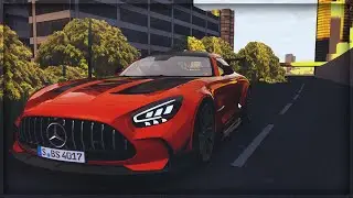 Assetto Corsa - TDU SC Hong Kong Island Map | AMG GT Black Series Sunset Kowloon