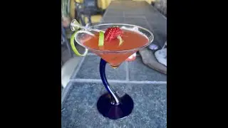 Dirty Vegas Strawberry Martini