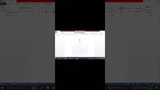 How to make Calendar in MS Word