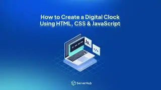 How to Create a Basic Digital Clock Application Using HTML, CSS, and JavaScript