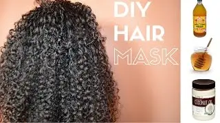 DIY Hair Mask for Soft, Moisturized, Defined Curls