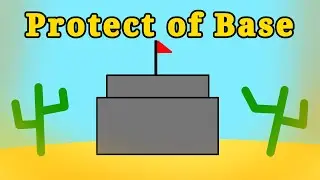 Создал игру про защиту базы! Construct 3