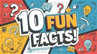 10 Fun Facts That Will Amaze You! | Discover the Unexpected l Facts You’ll Love to Share!  #funfacts