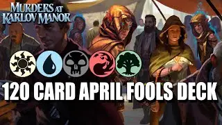 This 120 Card Deck Will Blow Your Mind in MKM Standard ☀💧💀🔥🌳 // Magic: the Gathering Arena