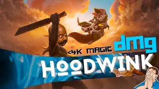 Hoodwink [magic build] 4-pos | Fun movie #dota2 #hoodwink