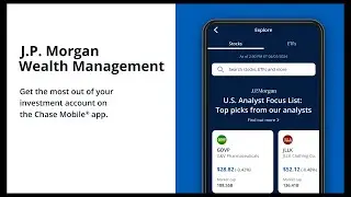 Chase Mobile App Tour for Investments