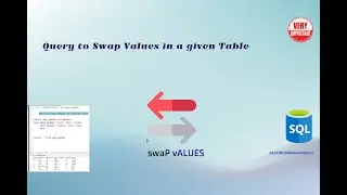 query to swap values/gender in a given table  #sql #interview