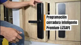 Programación Cerradura biométrica inteligente PREMIUM