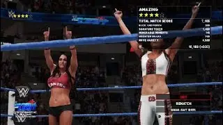 WWE 2K18 The Bellas vs Kelly