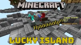 MINECRAFT LUCKY ISLAND COMPILATION - Funny moments #1