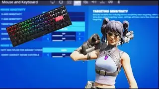 BEST KEYBOARD AND MOUSE SENSITIVITY AND DPI FOR CONSOLE! *MUST TRY*