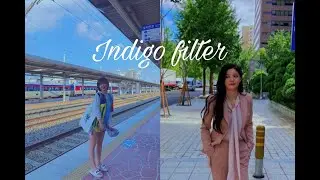 indigo filter II Capcut Preset