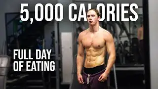 HOW I EAT 5,000 CALORIES A DAY | Bulking Diet + Chest Day