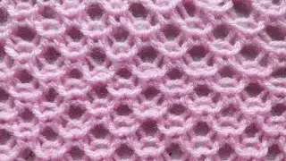 ДВУХСТОРОННИЙ  3D УЗОР  ИЗ ОДНОГО РЯДА .