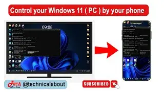 Control your Windows 11 ( PC ) by your phone | Microsoft Remote desktop | Technical About