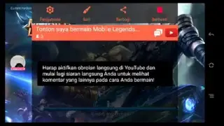 Tonton saya bermain Mobile Legends melalui Omlet Arcade!