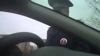 ГИБДД 2014  ДПС Остановка без причины 2014  Гаи попытка развода 2014