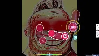 Mr. Incredible becoming Canny but it's Osu!