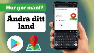 Hur ändrar jag landet i Google Play Butik?