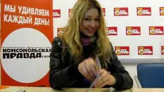 Лера Козлова в гостях у журнала "ТелеСемь"