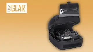 USA Gear Hard Shell DSLR Zoom Lens Camera Case | Product Features