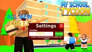 (2026) ALL *NEW* SECRET OP CODES In Roblox My School Tycoon!