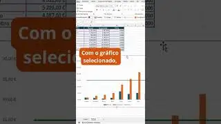 Como ocultar uma coluna sem alterar o gráfico!