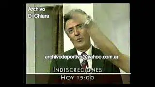 Promo Indiscresiones con Lucho Aviles y Alejandra Pradon 1997 V-02879 DiFilm