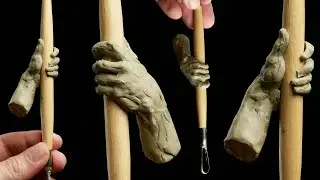 Tips on Sculpting Hands with Andrew Joseph Keith. Patreon excerpt.