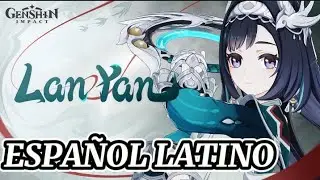 Presentación de personaje de #genshinimpact  Lan Yan: Plumas de plata [Fandub Español]