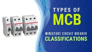 Types of MCBs Explained ⚡ | Miniature Circuit Breaker Classifications