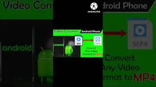 AVI Video File into MP4 on Android Phone | AVI to MP4 Convert | 