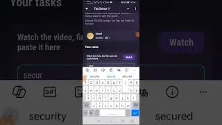 Telegram Wallet 2024 Tapswap Video Code 