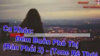 Karaoke Đêm Buồn Phố Thị Ngọc Sơn Bản Phối 2