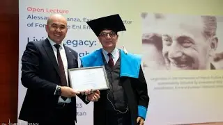 FEEM атқарушы директоры Алессандро Ланцеге ENU Құрметті профессоры атағы берілді