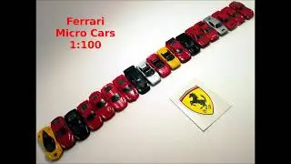 Ferrari Micro Cars 1:100