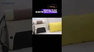 Bantal Pijat Elektrik Multifungsi Dapat Digunakan di Berbagai Kesempatan Solusi Kurang Tidur #Shorts