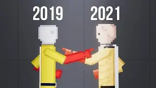 Saitama 2019 vs Saitama 2021 WHO IS best ? - People Playground 1.22.3