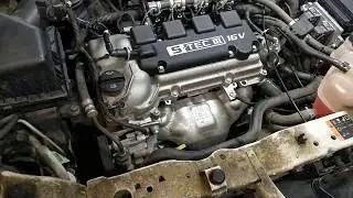 Ravon R4 проверка тепловых зазоров клапанов. B15D2