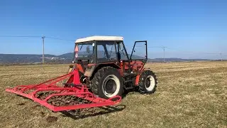 Březnové smykování s ZETOR 7745 