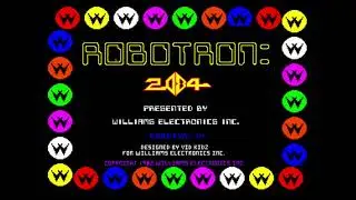 Robotron 2084 - My Favorite Classic Arcade Game from my Youth